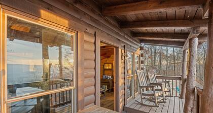 Log Cabin in the Clouds with a Million Dollar View
OVER 400 FIVE STAR REVIEWS
