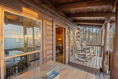 Log Cabin in the Clouds with a Million Dollar View
OVER 400 FIVE STAR REVIEWS