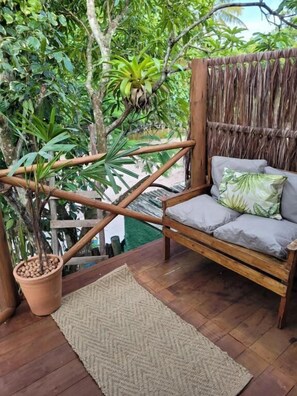 Suite, Balcony, Garden View | Terrace/patio