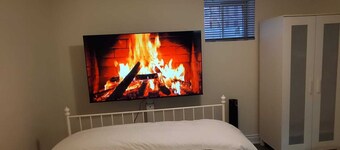 Quiet 2BR Basement Suite • Private Entrance • Parking • Near Square One