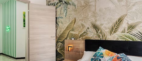 2 室のベッドルーム、WiFi、ベッドシーツ