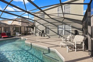 Pool - 5-BD House in Kissimmee/Resort Access & Pool (Kissimmee)
