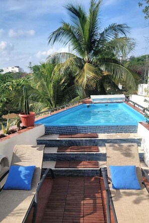 Pool - Penthouse at Bosque de los Aluxes on Quinta Av. (Playa del Carmen)