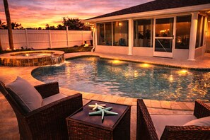 Pool - Dolphins Cove | Direct Gulf Access, Heated Pool, Tiki Hut (Hernando Beach)
