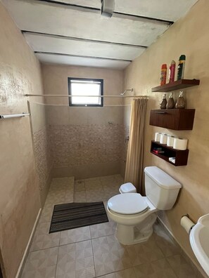 Hair dryer, towels, soap, toilet paper - SIERRA HOUSE (MERIDA)