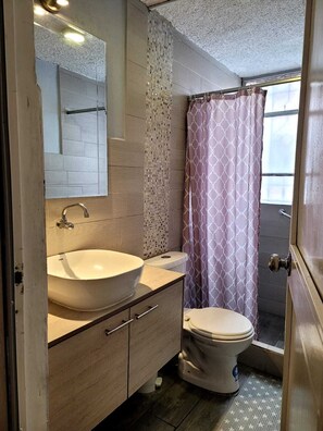 Hair dryer, towels, soap, toilet paper - SUIT WITH THE BEST VIEW OF THE HISTORIC CENTER OVERLOOKING THE PANECILLO (Quito)