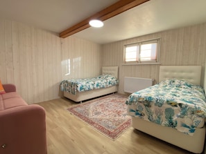 2 habitaciones, wifi y ropa de cama 