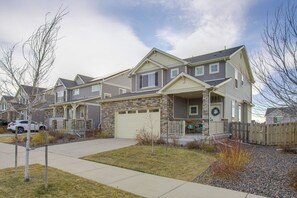 Exterior - Home Gym & Fenced Backyard: Aurora Family Home! (Aurora)