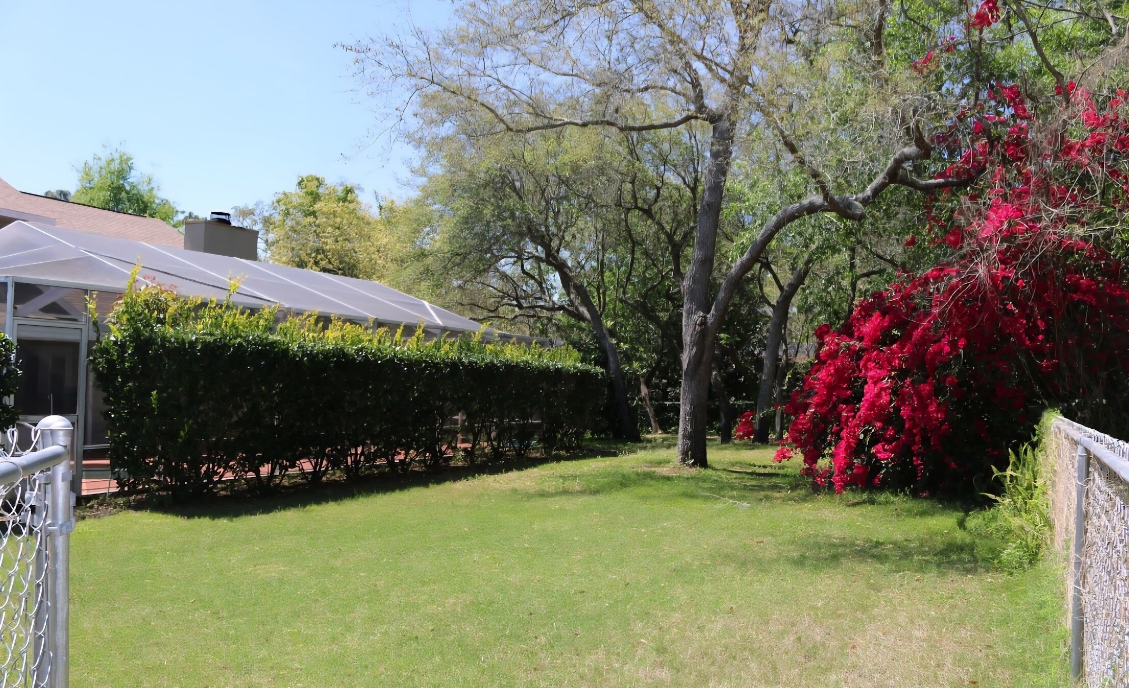 Enceinte de l’hébergement
