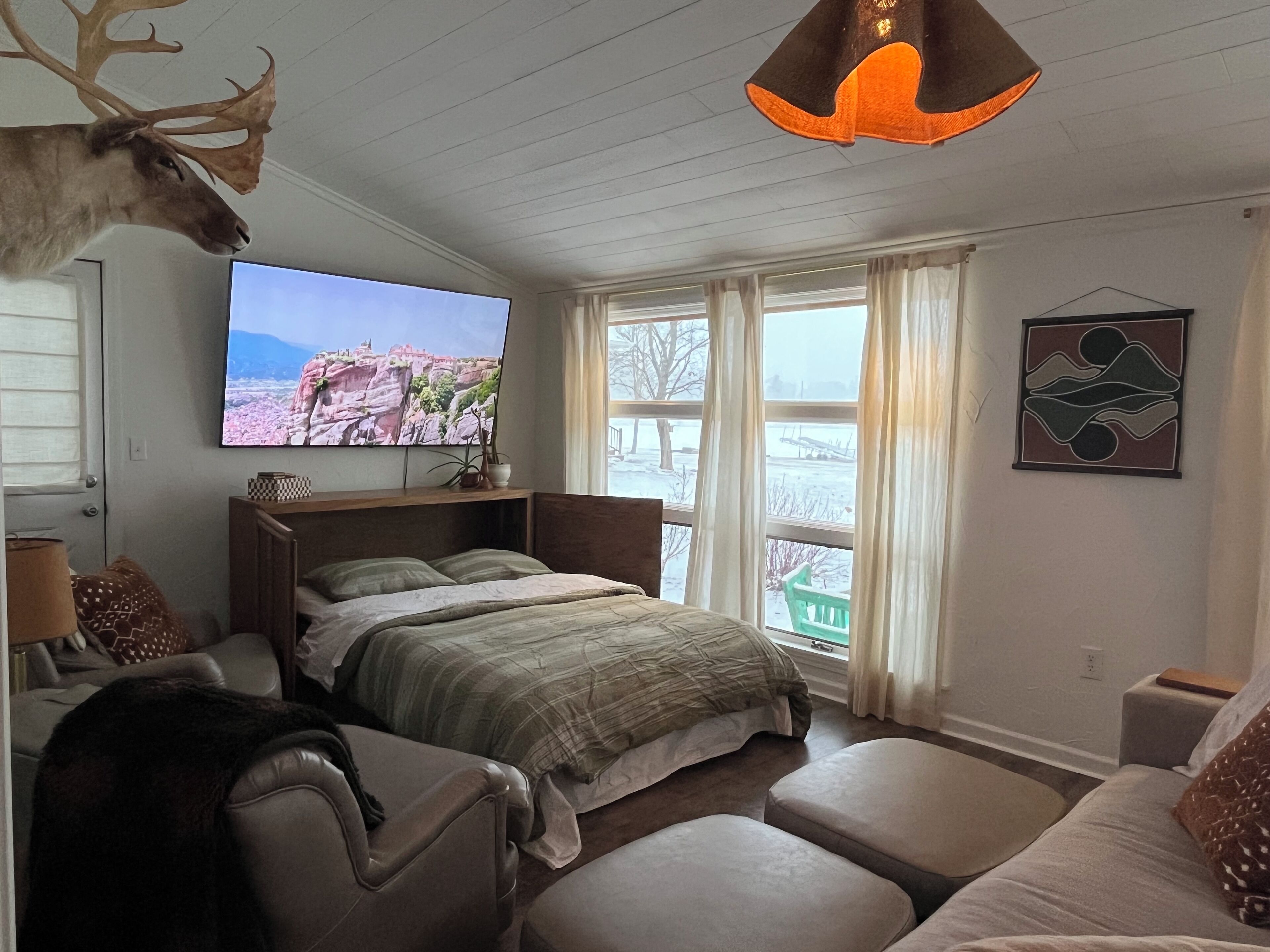 Ferros/tábuas de passar roupa, Wi-Fi, roupa de cama