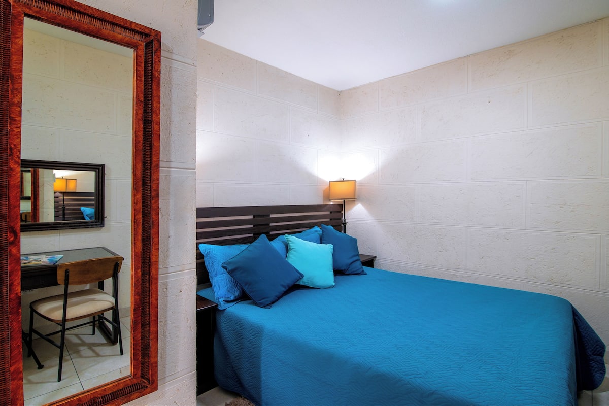 Studio, 1 Katil Ratu (Queen) | Peti besi dalam bilik, seterika/papan seterika, Wi-fi percuma