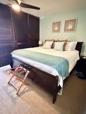 1 habitación, tabla de planchar con plancha, wifi y ropa de cama 