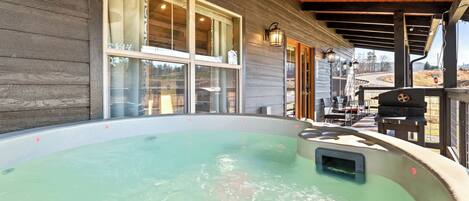 Bain à remous extérieur