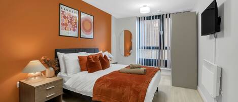 1 bedroom, iron/ironing board, free WiFi, bed sheets