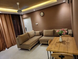 Apartment, 2 Bedrooms, Kitchen, City View | Living area - Accra Apartments (Accra)