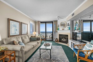 TV - Oceanfront 3-bedroom end unit in sought after Windy Hill Beach (North Myrtle Beach)