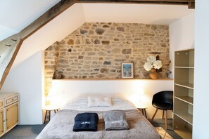 Iron/ironing board, bed sheets - BED & BREAKFAST in the countryside near hiking trails - Le Clos Gagné (Bais)