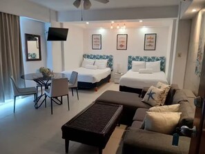 Interior - Salvia Beach Front Condo in Cancun's Hotel Zone (Cancún)