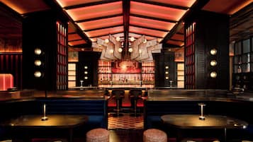Rooftop bar, poolside views, open daily