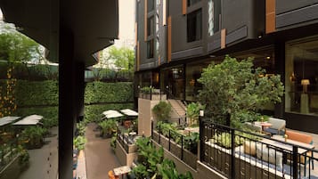 Courtyard view