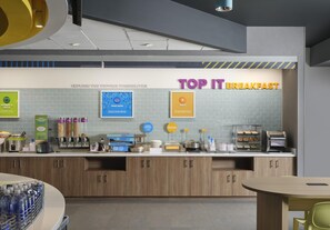 Gratis morgenmadsbuffet hver dag