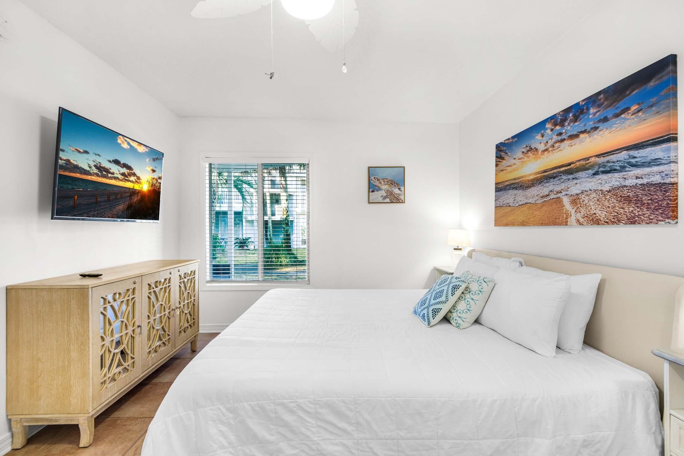 Condo, 1 cama King e sofá-cama (Sand Dollar E-101) | 1 quarto