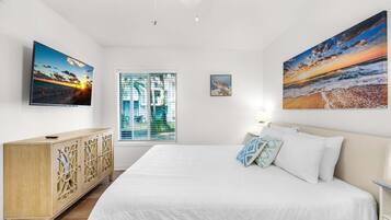 Condo, 1 cama King e sofá-cama (Sand Dollar E-101) | 1 quarto