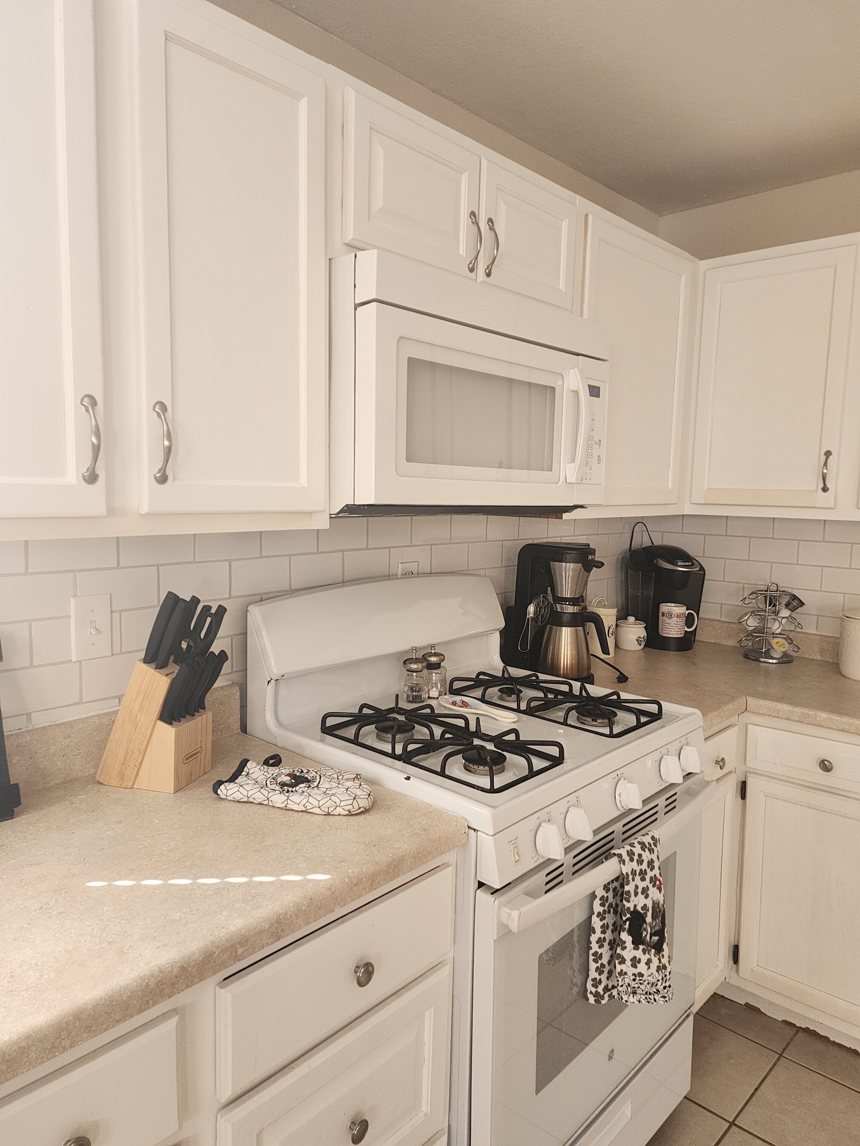 Microonde, forno, piano cottura