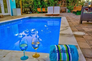 Piscine chauffée