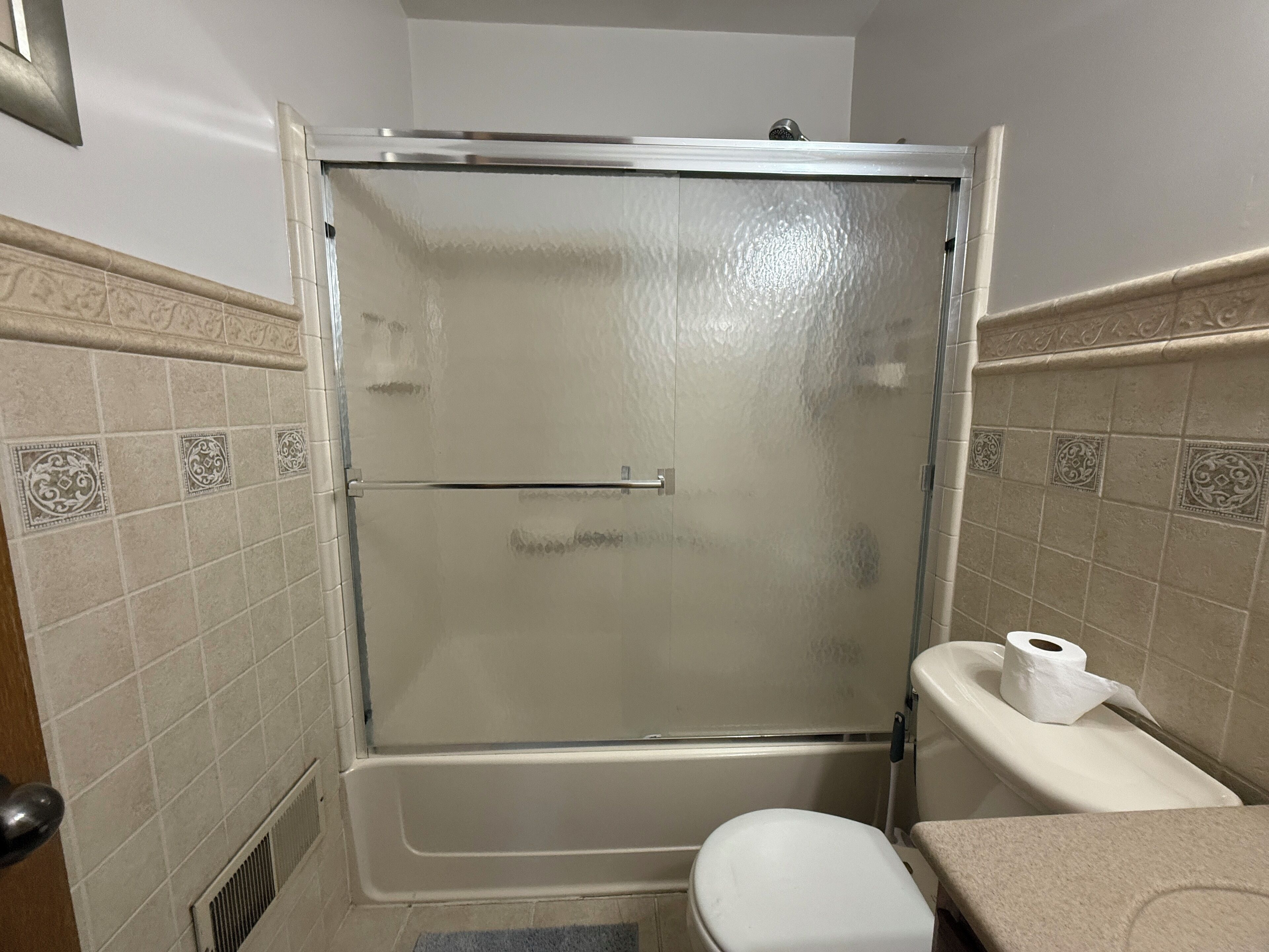 Towels, soap, toilet paper