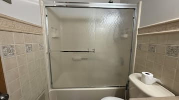 Towels, soap, toilet paper