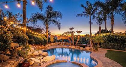 Spacious 8-bedroom estate in San Diego wine country