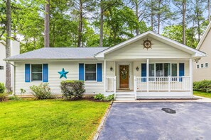 Exterior - Serenity in Ocean Pines | 1 Story Home with Backyard Grill (Ocean Pines)