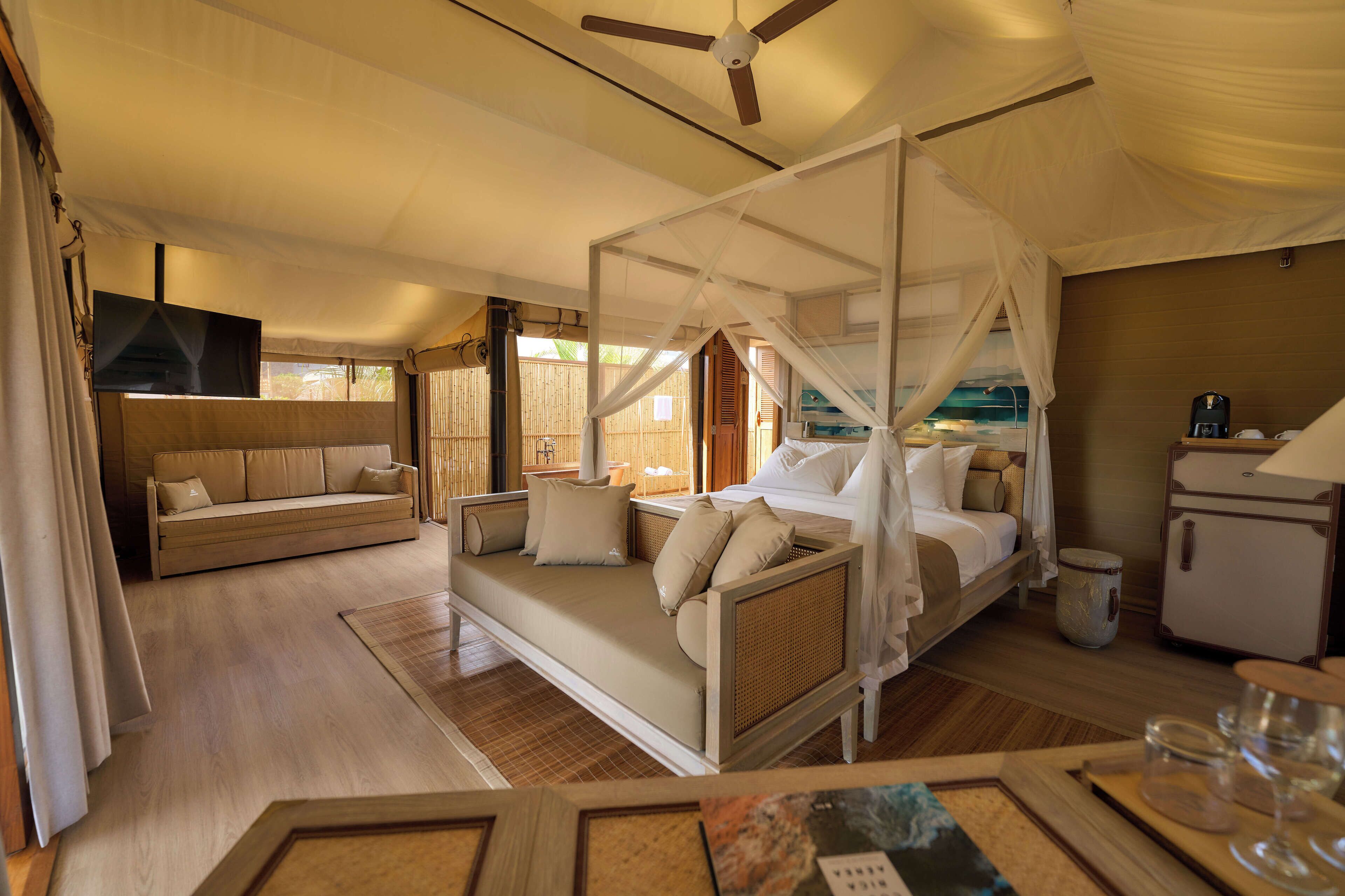 Deluxe Tented Villa | In-room safe, desk, blackout drapes, free WiFi