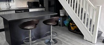 Stylish 1-Bedroom • Private Parking •55” Smart TVs