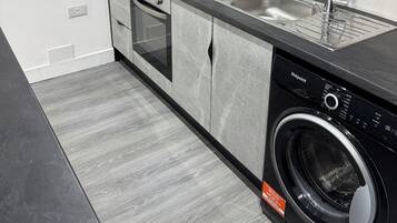 Microwave, oven, dishwasher