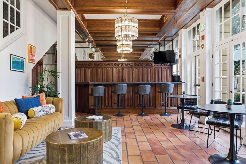 Zona de estar del vestíbulo