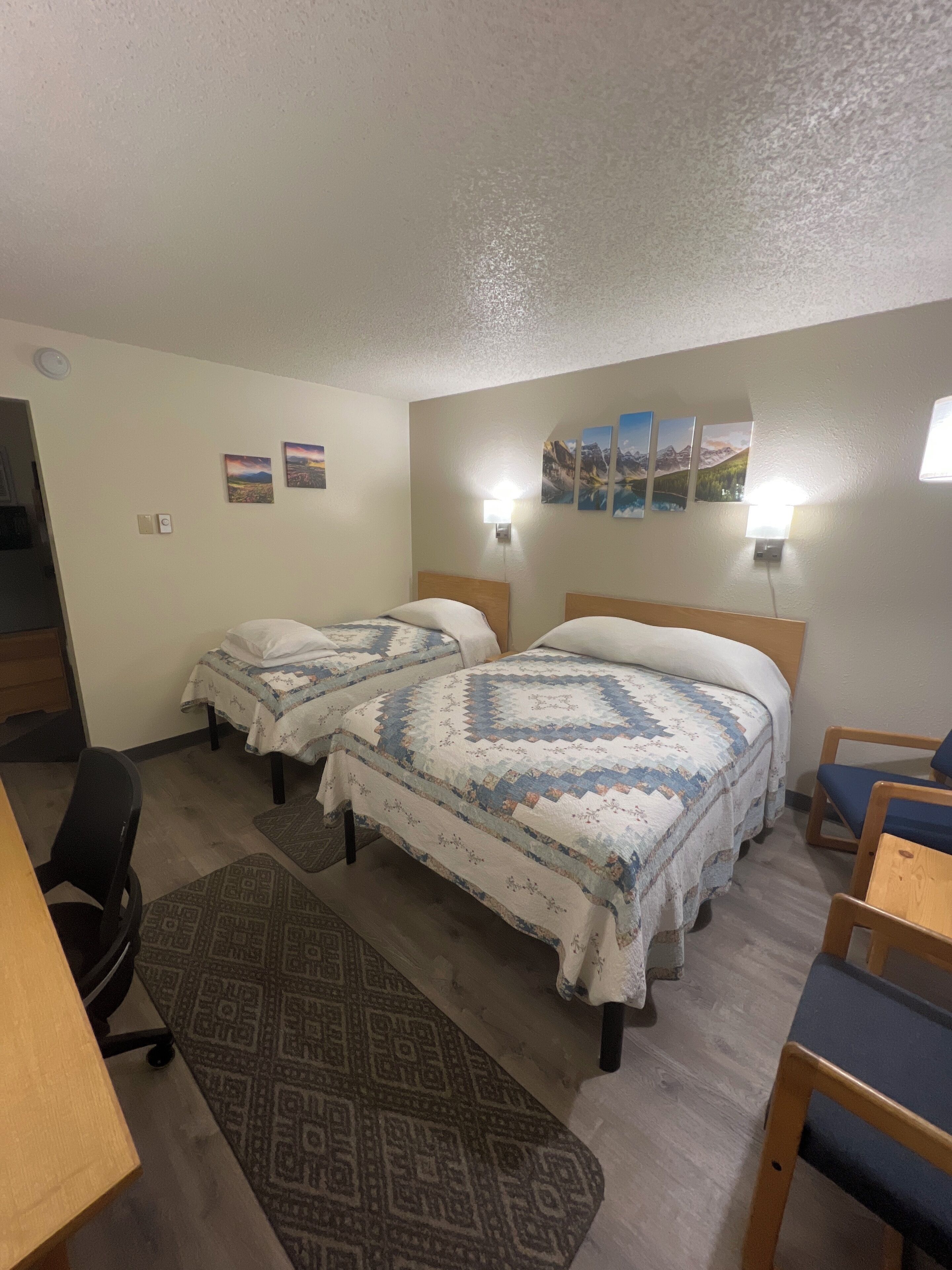 Chambre Standard, plusieurs lits | Draps en coton égyptien, literie de qualité supérieure, surmatelas