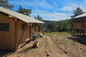 Property grounds - Eco Camping | Tente Lodge tout confort | Piscine (Saint-Laurent-du-Verdon)