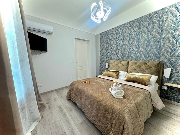 1 bedroom, desk, WiFi, bed sheets - Shama APARTMENT (Palermo)