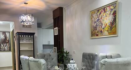2-bedroom apartment in tranquil Santo Domingo Este with AC