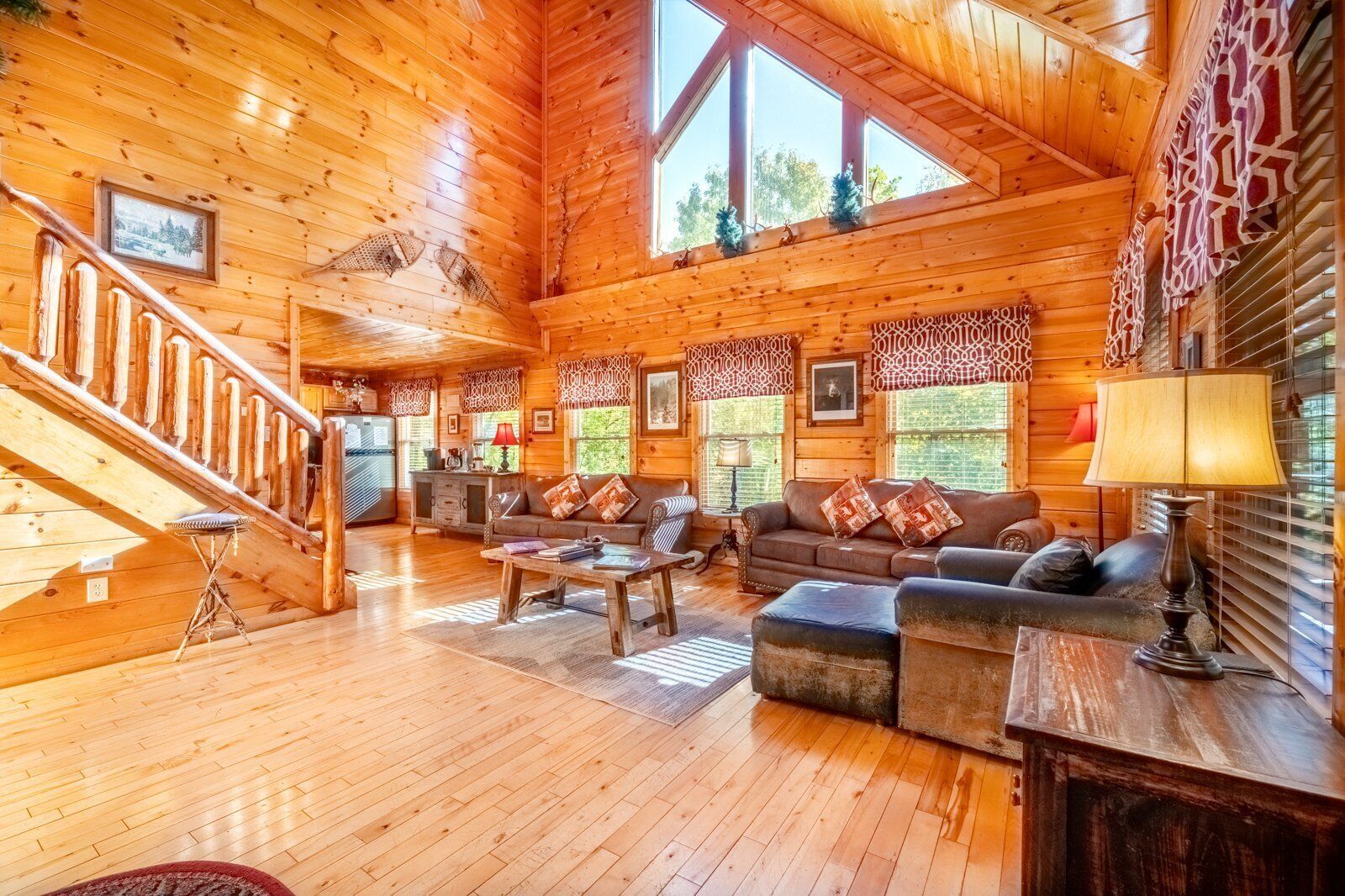TV, fireplace, video games, DVD player