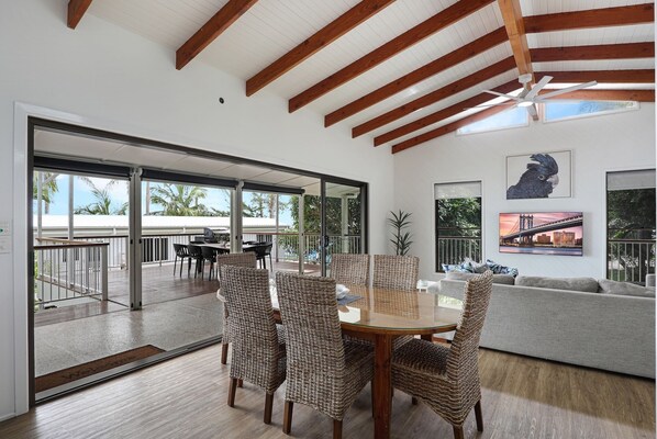 Interior - Soak up Moreton bay waterviews from large rear deck (Amity Point)