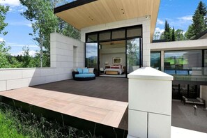 Terrace/patio - Abode at The Dragonfly Lodge, private pool (Jackson)