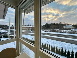 Deluxe-Apartment, Blick auf den Innenhof | Ausblick vom Zimmer