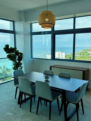 Apartment, 2 Bedrooms, Accessible, Smoking | Dining room - Juan Dolio 2BR Apt Beach Front (Guayacanes)