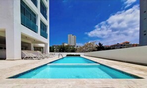 Apartment, 2 Bedrooms, Accessible, Smoking | Pool | Outdoor pool - Juan Dolio 2BR Apt Beach Front (Guayacanes)