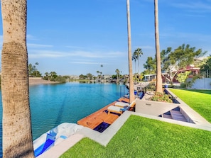 Property grounds - Waterfront Paradise! Pool, Hot Tub, Paddle, Pet Friendly! (Mesa)