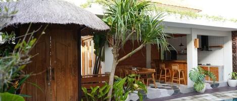 Opções para refeição ao ar livre