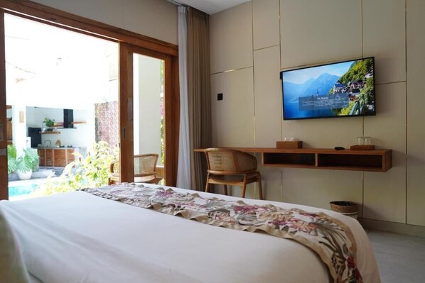 Chambre Double Deluxe, balcon | Wi-Fi gratuit